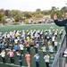 Michigan Marching Band Director Scott Boerma conducts practice at Elbel Field Tuesday. There are 380 members in the band and they practice five times a week. "These kids are scary smart," Boerma says. Daniel Brenner I AnnArbor.com